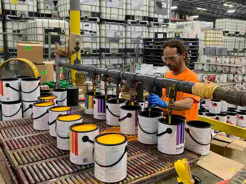 نقش کربنات کلسیم در صنعت رنگسازی